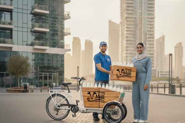 Fresh Milk Delivery in Dubai Creek Harbour