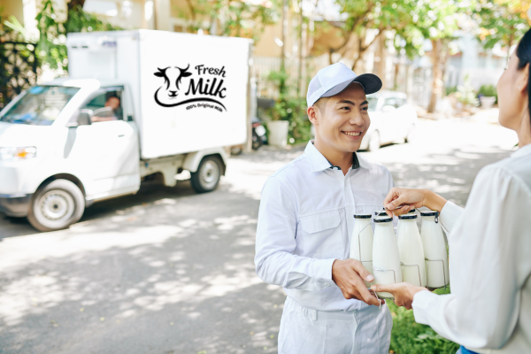Fresh Milk Delivery 