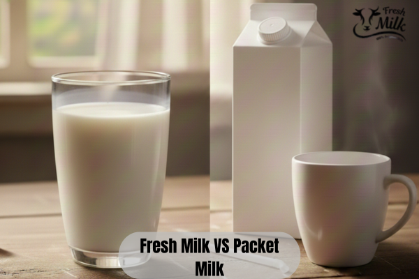 fresh milk vs packet milk