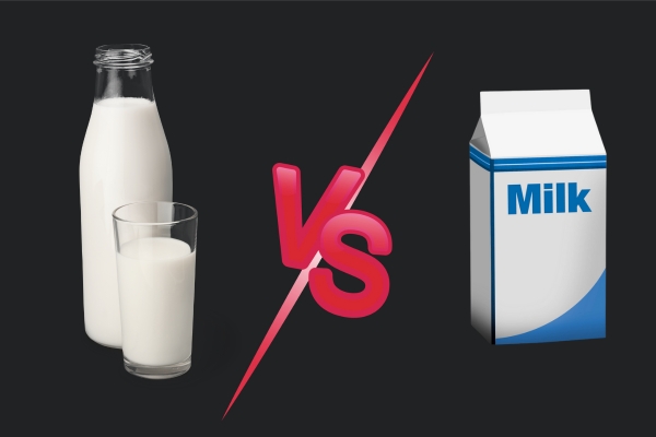 Fresh Milk vs Packet Milk