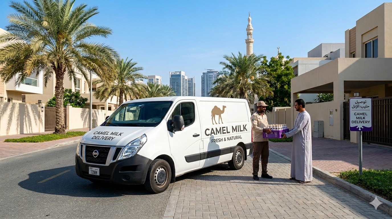 Camel milk Delivery Service