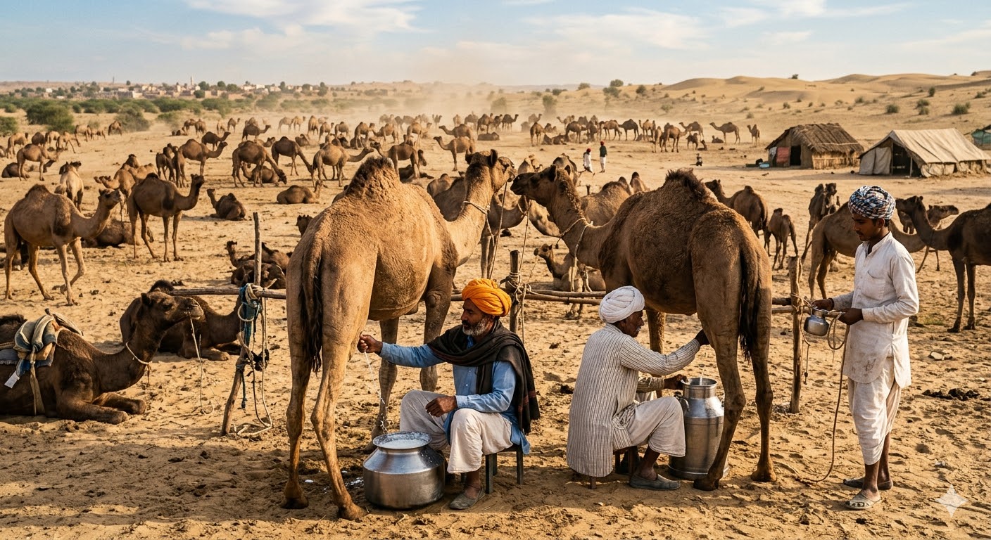Camel milk in dubai