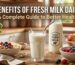 Benefits of Fresh Milk Daily