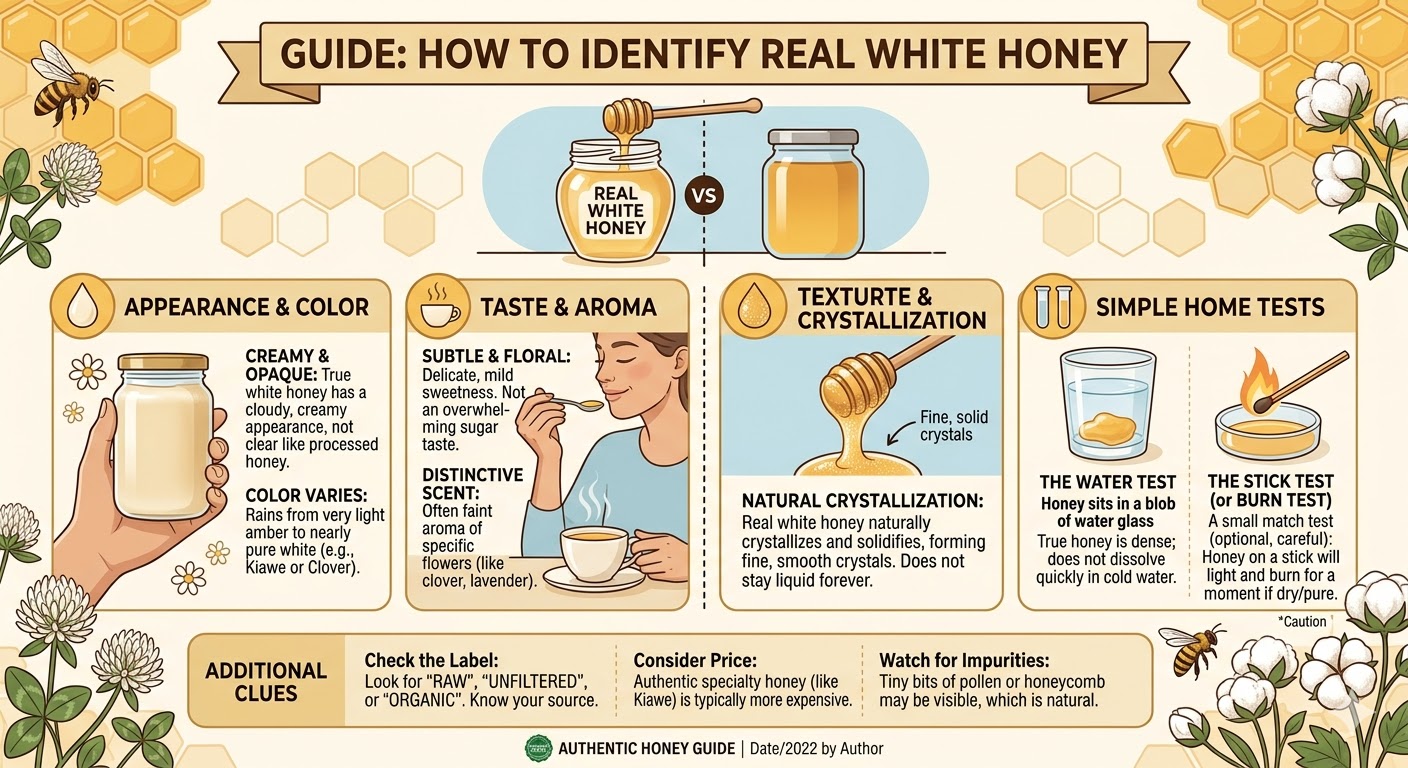 How to Identify Real White Honey